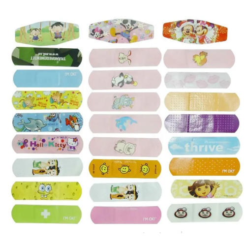 Manufactory High-Quality PE Cartoon Band-Aids: Perfect for Kids and Adults Seeking Fun First Aid